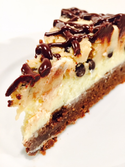 Brownie Cheesecake mit Cookie Dough_Titelbild